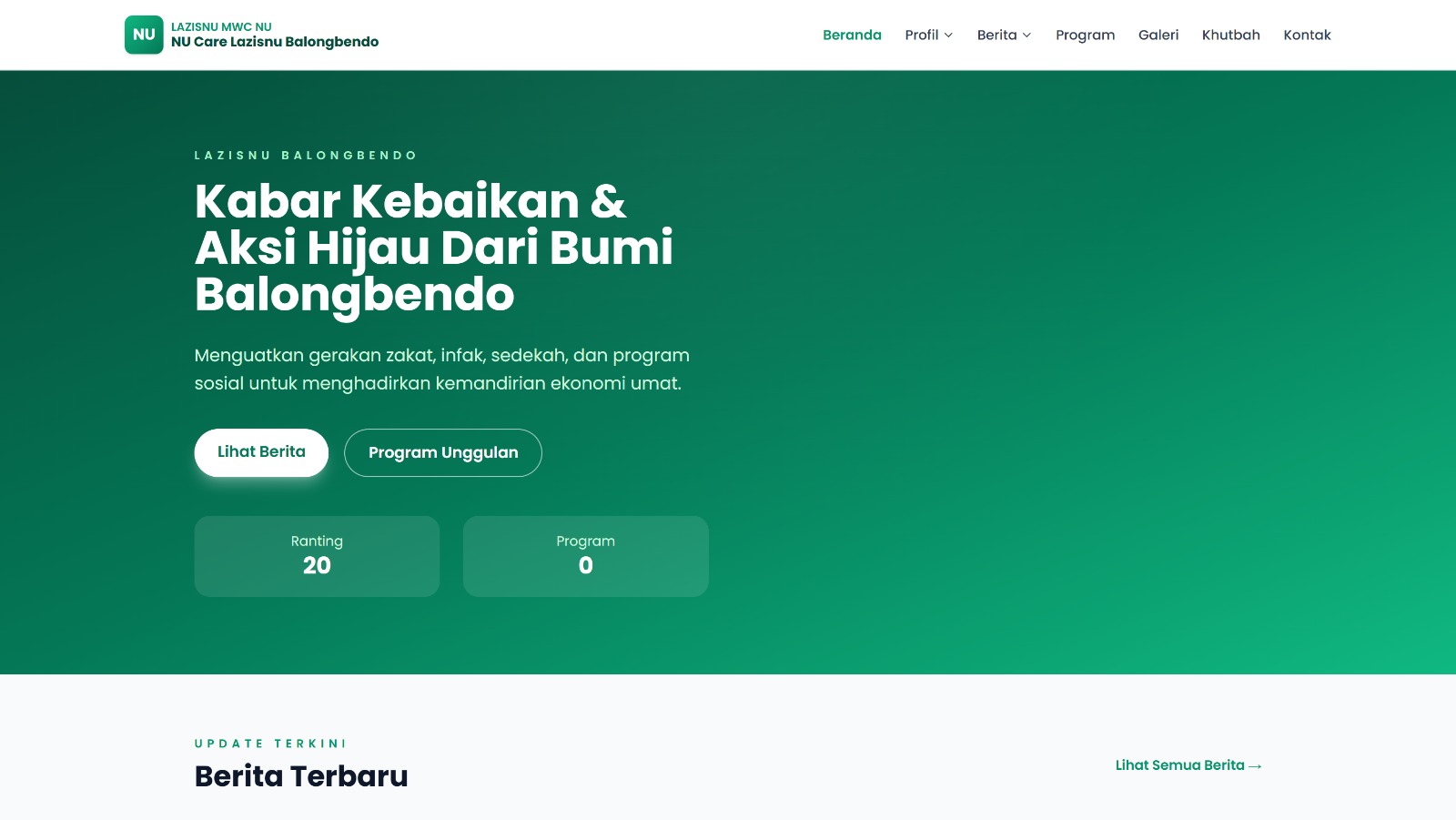 Web NU Care Lazisnu Balben
